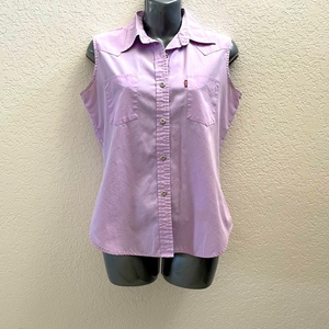 Levi’s red tag vintage sleeveless‎ top